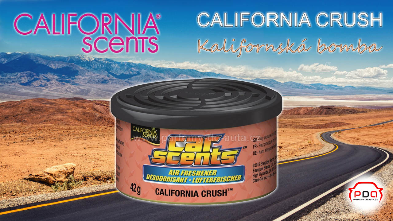 Cars Scents California Crush Kalifornská bomba vůně do auta